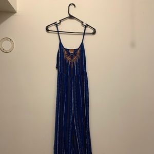 Blue and Orange Jumpsuit